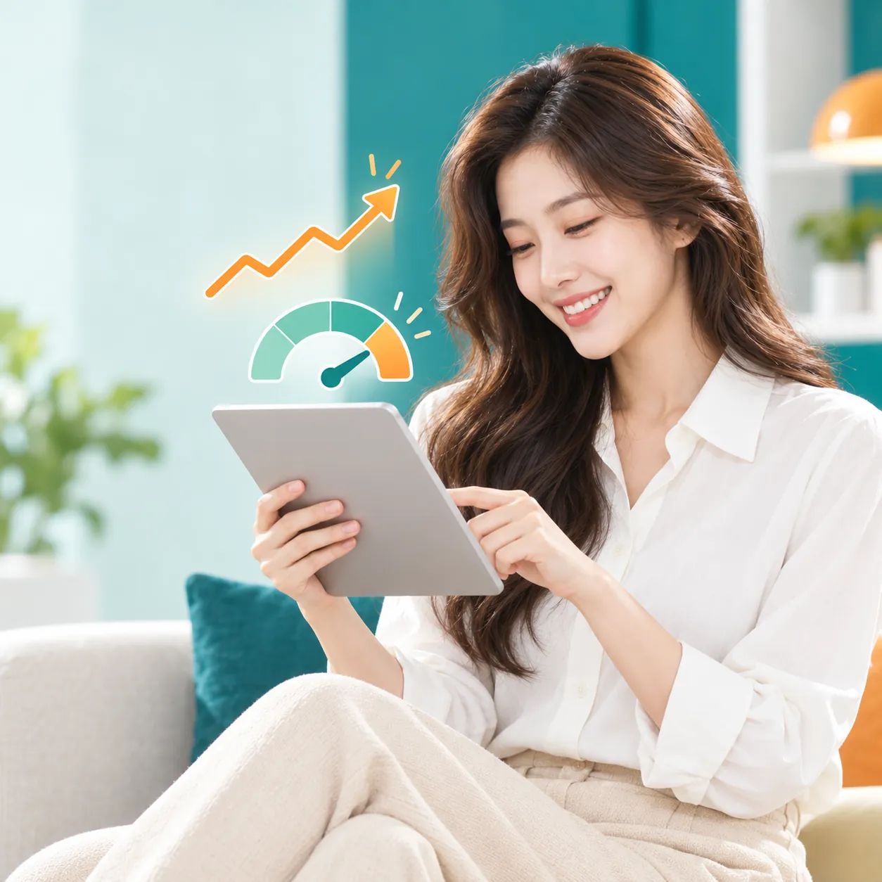 신용점수 관리와 점수 변화 확인